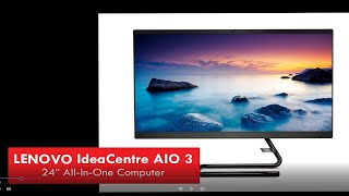 Lenovo IdeaCentre AIO 3 24quot AllinOne Computer UNBOXING [upl. by Sulokcin]