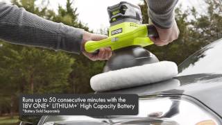 RYOBI 18V ONE 10quot Orbital Buffer [upl. by Endora]