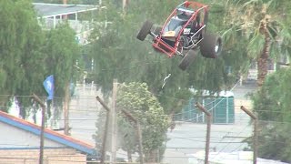 Austin Williams Flips Out of the Racetrack  June 11 2016 [upl. by Faustus391]