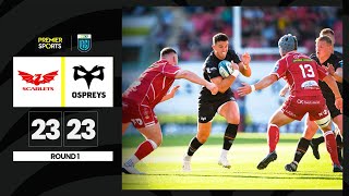 Scarlets vs Ospreys  Highlights from URC [upl. by Monia]