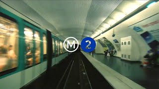 RATP METRO 2 [upl. by Mannuela369]