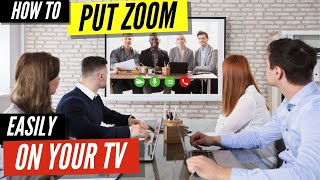 How To Cast Zoom Meetings To TV [upl. by Ocirderf]