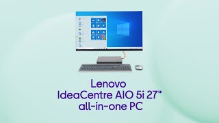 Lenovo IdeaCentre AIO 5i 27quot AllinOne PC  Intel® Core™ i5  Product Overview  Currys PC World [upl. by Ritter]