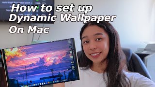 HOW TO SET UP DYNAMIC WALLPAPER ON MAC  MAC BOOK  MAC CATALINA  2020 [upl. by Sinegra]