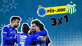 PÓSJOGO CRUZEIRO 3X1 UBERLÂNDIA [upl. by Leandro]