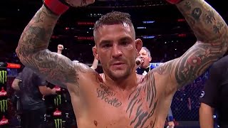 Dustin Poirier Octagon Interview  UFC 281 [upl. by Kimber]