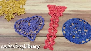 Embroidering Freestanding Lace [upl. by Osnerol127]