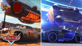 Doc Hudsons Famous 360Degree Flip  Pixar Cars [upl. by Eiralih208]