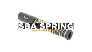 SBA Spring Silent Buffer Assembly  Trinity Force [upl. by Durman949]