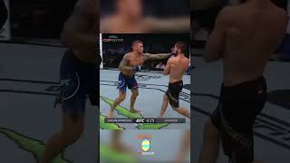 Khabib COMPLETELY SMESHED Dustin Poirier [upl. by Annodas]