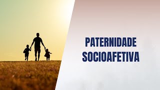 Paternidade socioafetiva [upl. by Iver]