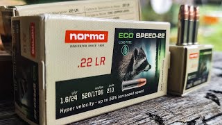 Fastest 22LR Ive ever seen 😳😳😳  Norma ECO Speed22 [upl. by Maite378]