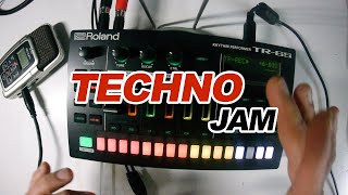 Roland TR6S  Techno Jam [upl. by Rennoc]