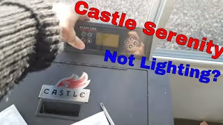 Castle Serenity Pellet Stove  Diagnosing No Flame  Disassembly Cleaning  Replacing Igniter [upl. by Tiphany461]