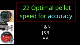 Optimal speed for accuracy in 22 high power pellets [upl. by Amein]