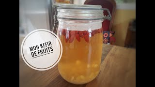 LE KEFIR DE FRUITS de POPOTE  une boisson riche en probiotiques [upl. by Anatolio480]