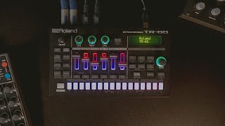 Techno Sketch with Roland TR6S [upl. by Thirion692]