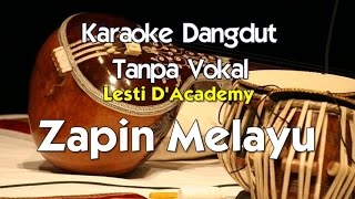 Karaoke Lesti DAcademy Zapin Melayu [upl. by Llevad]