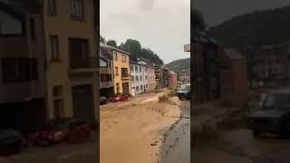 Nouvelles inondations en Belgique  Nieuwe overstromingen in België [upl. by Doowrehs543]