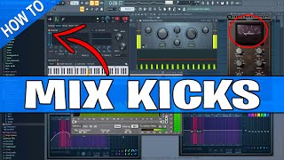 How To Mix amp Process Kicks Mixing tutorial [upl. by Harobed]