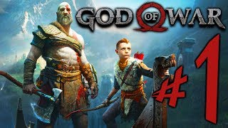 God of War PS4  Parte 1 Kratos e Atreus   Playstation 4 Pro  Playthrough [upl. by Vachil]