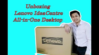 Unboxing Lenovo IdeaCentre AIO 3 27IMB05 AllinOne Desktop [upl. by Yevad]