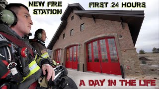 First 24 Hours in a New Fire Station  A Day in the Life [upl. by Vitkun487]