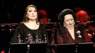 Nomeda Kazlaus and Montserrat Caballe  Jacques Offenbach quotBarcarollequot [upl. by Hanschen]