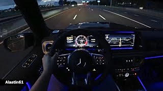 THE MERCEDES AMG G63 G WAGON 2024 TEST DRIVE [upl. by Donia]