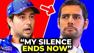 Sergio Perez BREAKS Silence and SHOCKS Everyone [upl. by Elawalo526]