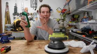 Ryobi 10 Buffer unboxing and review [upl. by Nadler]