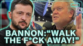 Steve Bannon quotWalk the Fck Awayquot from Ukraine Economic Partnership Deal [upl. by Hitt218]