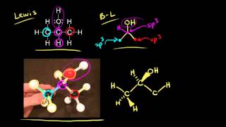 Threedimensional bondline structures  Structure and bonding  Organic chemistry  Khan Academy [upl. by Bonacci]