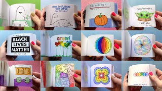 The 12 Flipbooks I Made During Quarantine FLIPBOOK compilation [upl. by Drawd]