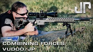 Combing Forces Mike Bush on the new Vudoo Gun Works ApparitionAPAC 22LR Rifle [upl. by Eelidnarb]