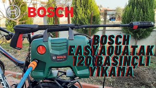 Bosch Easyaquatak 120 Basınçlı Yıkama Makinesi [upl. by Wilkison997]