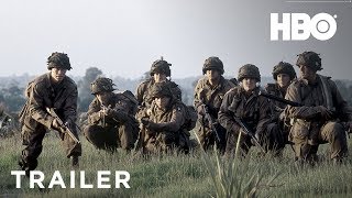 Band of Brothers  Trailer  Official HBO UK [upl. by Nonna]