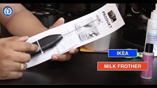 IKEA MILK FROTHER Review amp Battery Installation [upl. by Alita699]