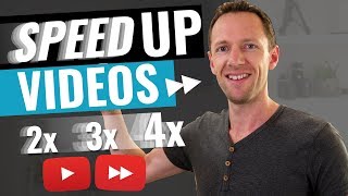 How to Speed Up YouTube Videos ⏩ 2x 3x amp OVER 4x [upl. by Yatnahc]