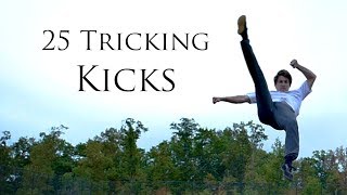 25 Tricking KICKS  A Progressive Session [upl. by Jordison765]