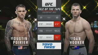 Dustin Poirier vs Dan Hooker  FULL FIGHT HIGHLIGHTS [upl. by Asilehc509]