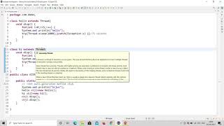 Java Multithreading Tutorial Practical  Java Tutorial  Eclipse [upl. by Paviour994]