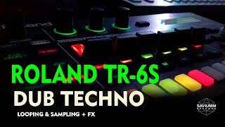 Roland TR6S DUB TECHNO [upl. by Aidyn]