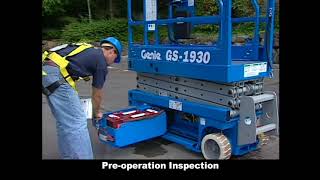 Genie Aerial Lift Operator Training Informational [upl. by Ccasi]