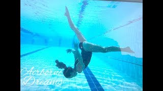 Underwater Gymnastics  Shakylas Gymnastics [upl. by Airdnaz]