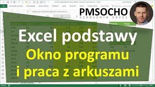 EXCEL  Okno programu excel i praca z arkuszami [upl. by Atikaj]