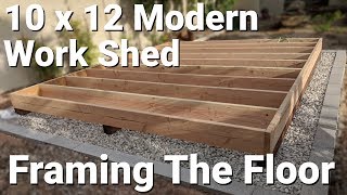 How To Build a LeanTo Style Storage Shed [upl. by Froma]