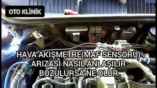 Hava Akışmetre Arızası Nasıl Anlaşılır Belirtileri Hava Akışmetre Maf Sensörü Bozulursa Ne Olur [upl. by Vashtia]