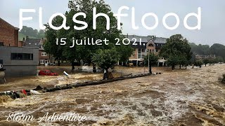 Inondations historiques  Historical floods 15 juillet 2021 Belgique  Belgium [upl. by Lleynod]