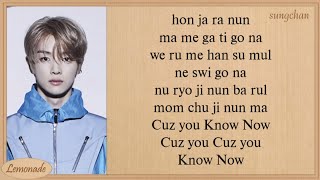 NCT U  Know Now Easy Lyrics [upl. by Peri]